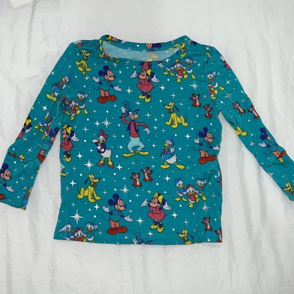 POSH PEANUT DISNEY100 PAJAMA SET 6/12M - Picture 9 of 9